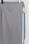 BASERANGE Cotton and Linen Ribbed Wrap Skirt Portugal BAS-SKGW-CH-WI24-HL Gray Blue